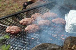 campfire grilling